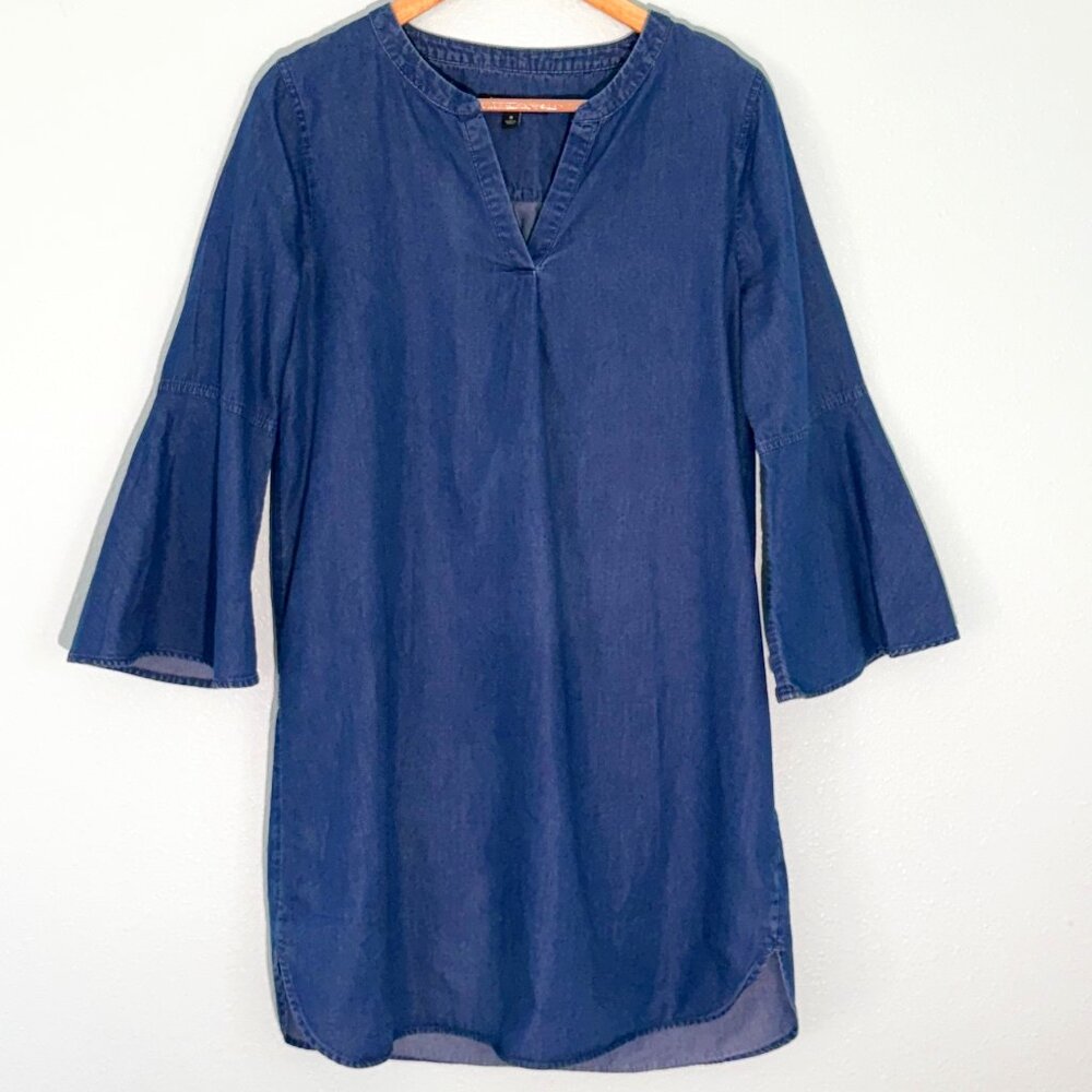 Banana Republic Bell‎ Sleeves Chambray Tunic DressSize 8